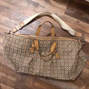 Authentic Coach Duffle Bag